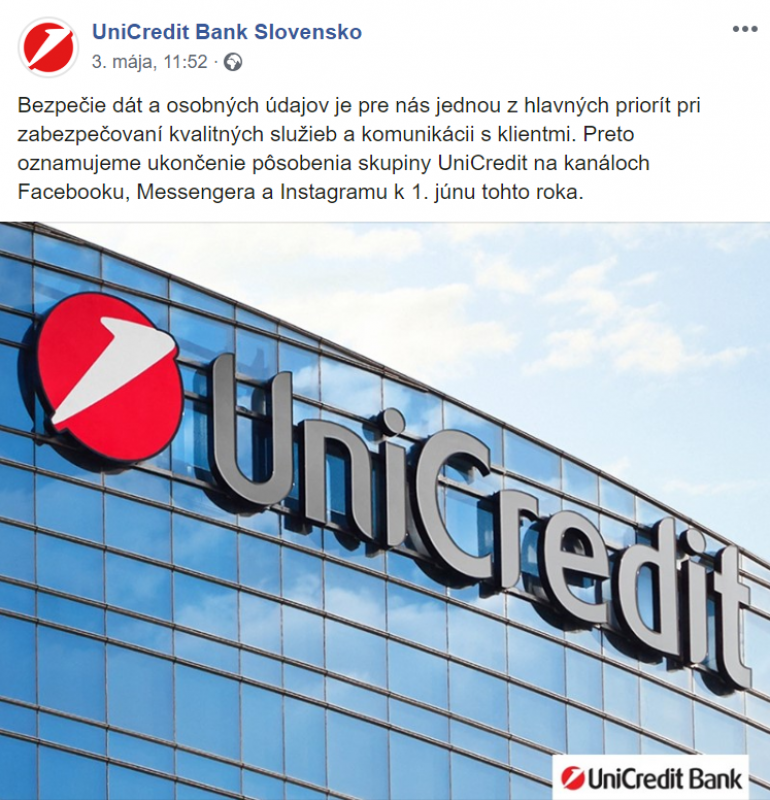 unicredit bank screenshot